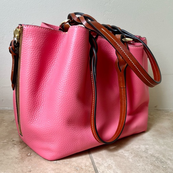 NWOT Dooney & Burke Limited Edition Brenna with braided handles - Picture 2 of 3